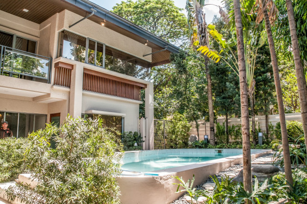 Modern Corner House and Lot with Swimming Pool for Sale in Magallanes Village,