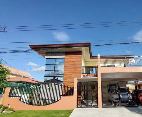 Modern House w/ 4BR for Sale in Angeles City, Pampanga near Korean Town