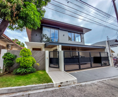 Contemporary House and Lot for Sale Located in BF Homes, Paranaque City