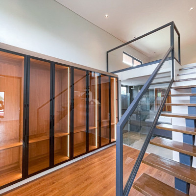 Superb Modern Industrial House with Swimming Pool For Sale in BF Homes,