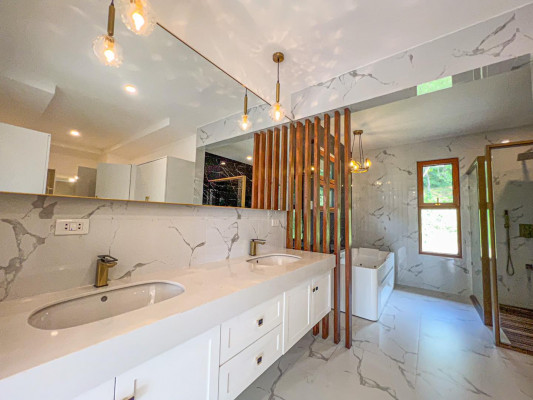 Modern Asian Home for sale with unobstructed Fairway view of the golf course
