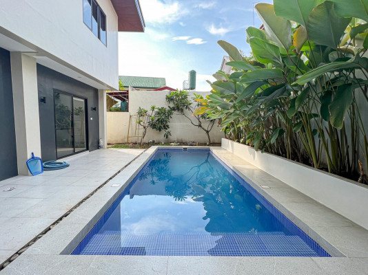 Modern Contemporary with Swimming pool in Filinvest East, Marcos Highway