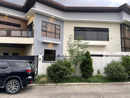 Modern Corner House and Lot For Sale in BF Homes Las Pinas