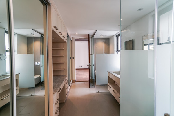 Brand new top-end house and lot with elevator located in McKinley Hills Village