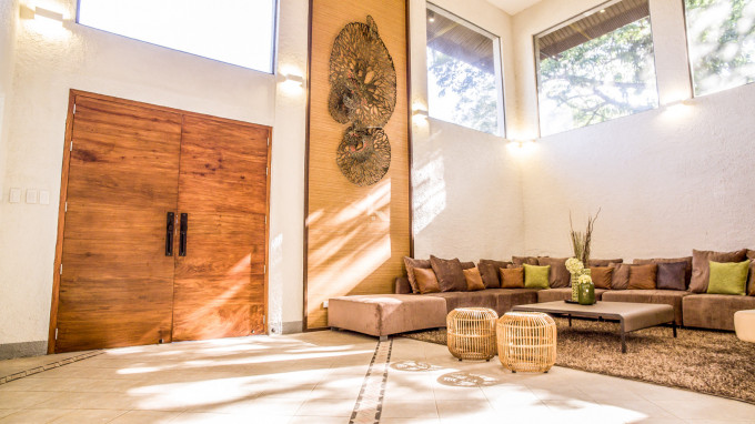 Modern Corner House and Lot with Swimming Pool for Sale in Magallanes Village,