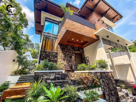 Nature Vibe Modern Tropical Inspired Fully Furnished House and Lot For Sale