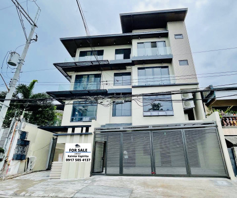 Fabulous Brand New 4Storey Townhouse For Sale in Plain View Mandaluyong City