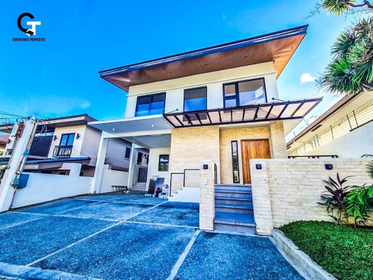 Brand New Elegant Nature Vibe Modern Design House and Lot Location: Alabang Hill
