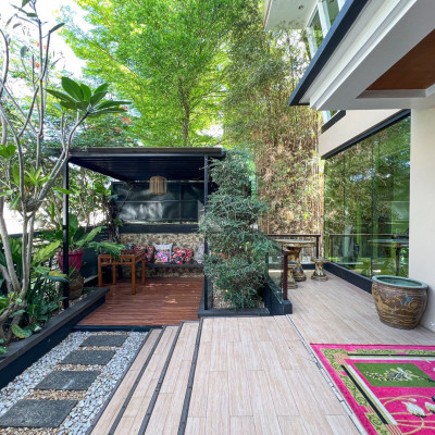 Sophisticated Modern Asian House and Lot For Sale in Tivoli Royale
