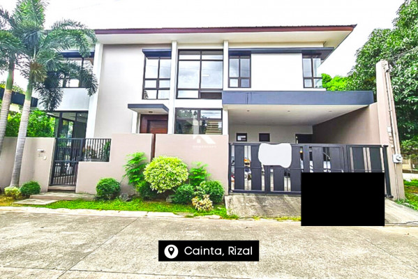 Pristine Modern Corner House and Lot for Sale in Filinvest East, Cainta Rizal