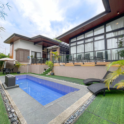 Elegant Modern Tropical Corner House and Lot For Sale