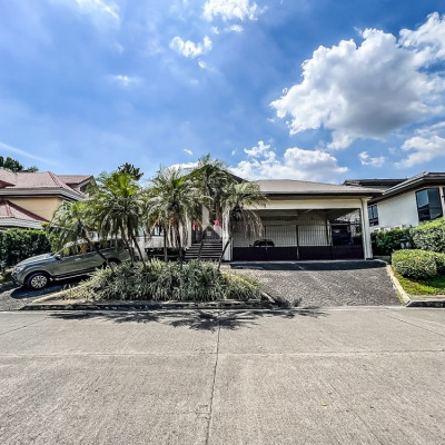 Pleasing peaceful house and lot for sale in Green Meadows, Quezon City.