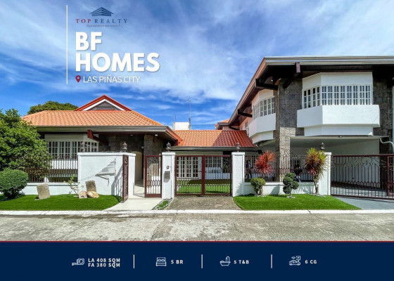 Well-maintained 5BR House and Lot for Sale in BF Homes, Las Piñas City