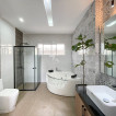 Modern Contemporary Corner House and Lot with Pool For Sale