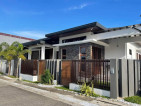 brand-new and semi-furnished house and lot
