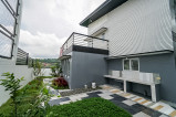 5bedroom house standing on a 432sqm lot features an impressive facade