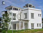 Modern High Ceiling American House and Lot Design with Mt. Makiling Balcony