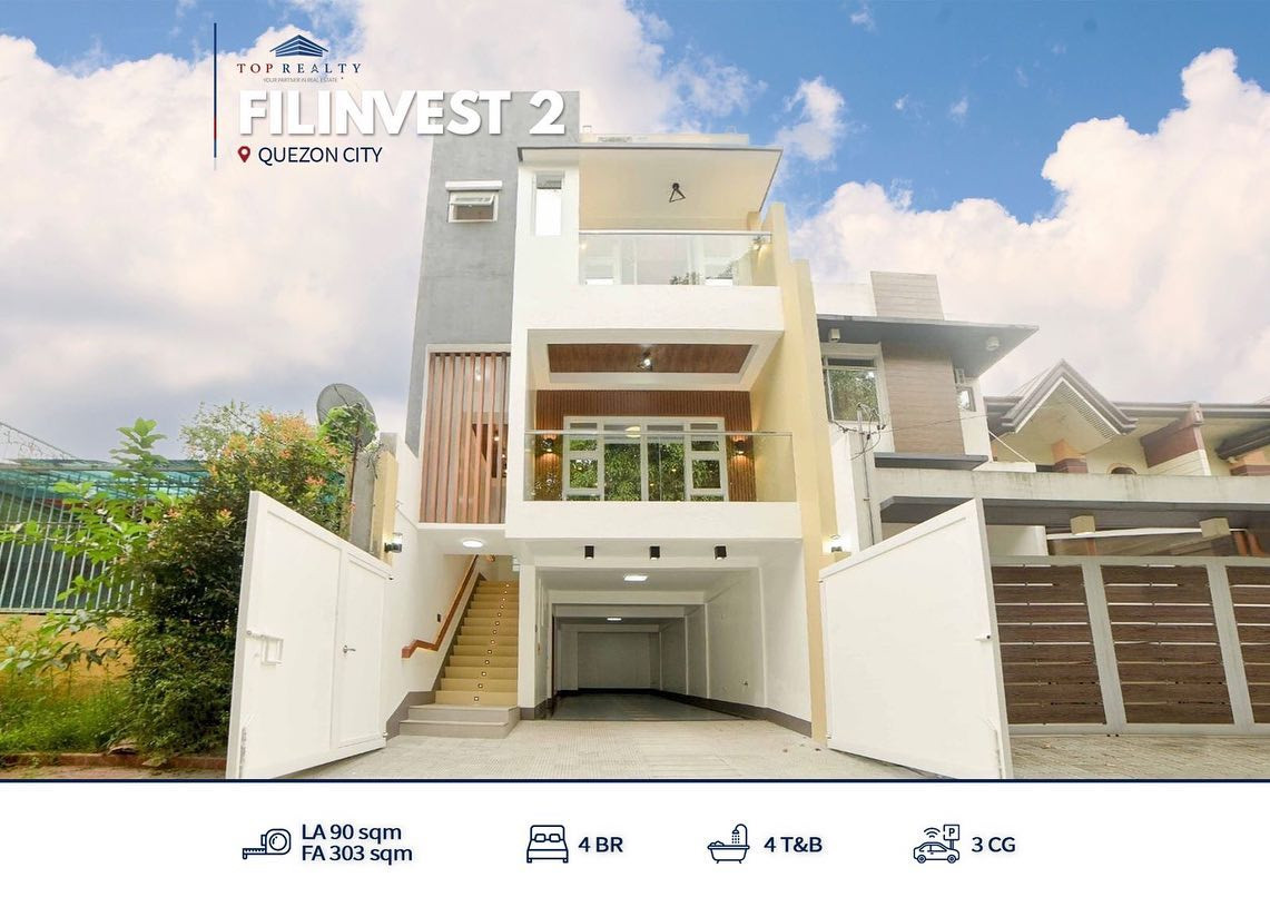 4-Storey House and Lot for Sale in Filinvest 2, Quezon City! photo 1