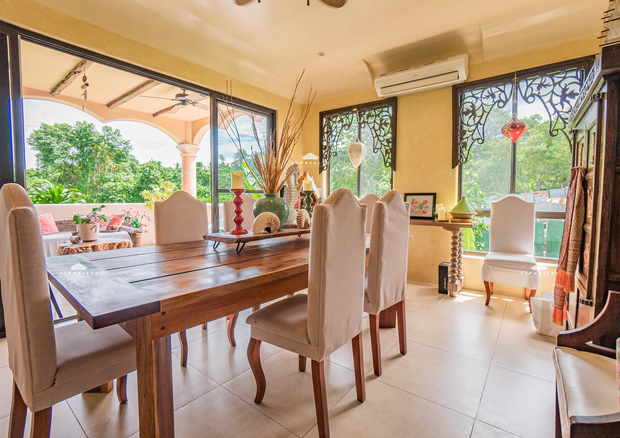 This fully furnished Moroccan-themed house and lot photo 3