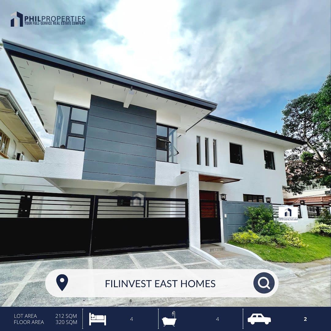 Asian Contemporary Inspired House and Lot For Sale in Filinvest East Homes photo 1