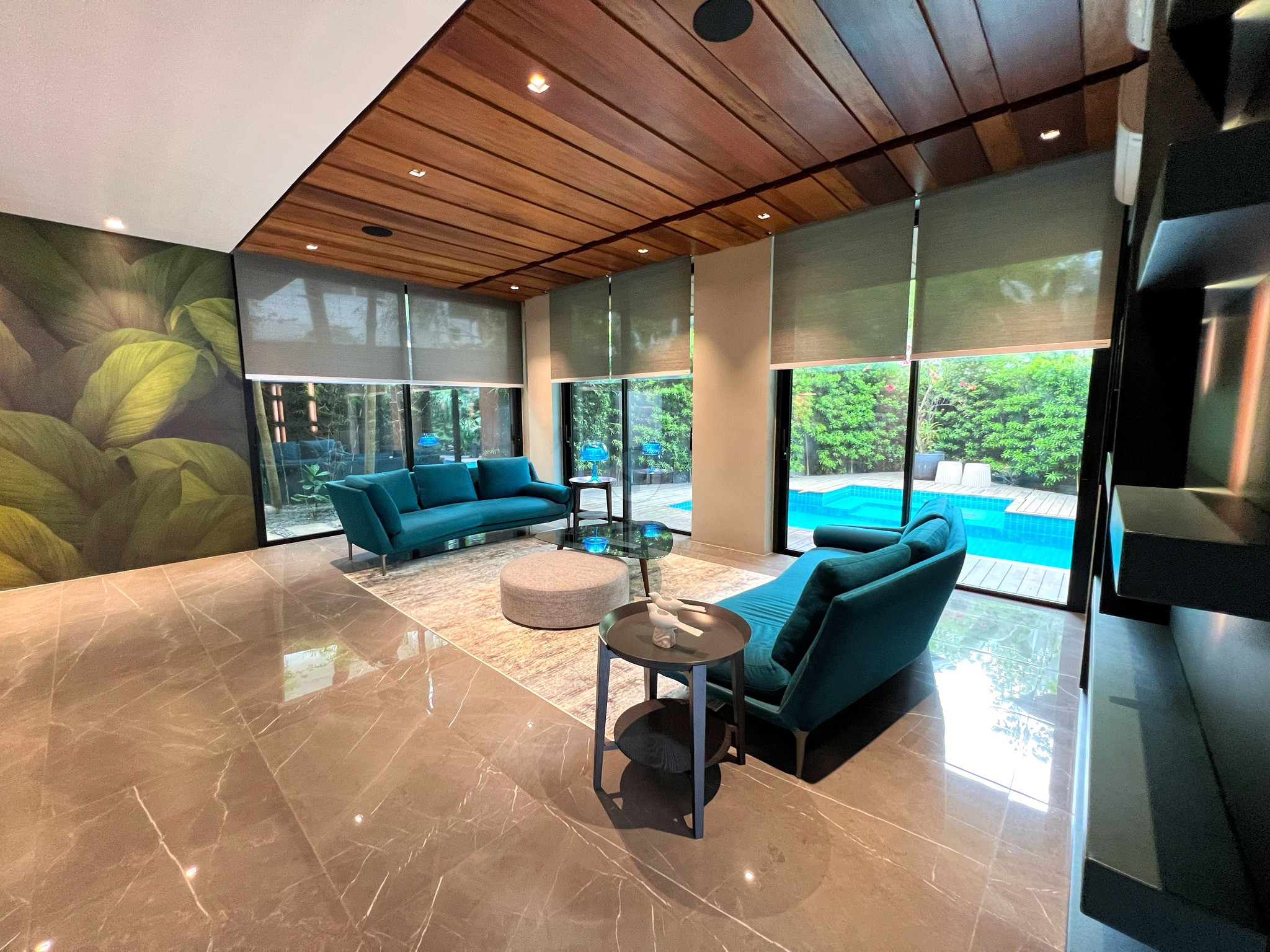 Inside a Black & Wood House and Lot for Sale photo 4