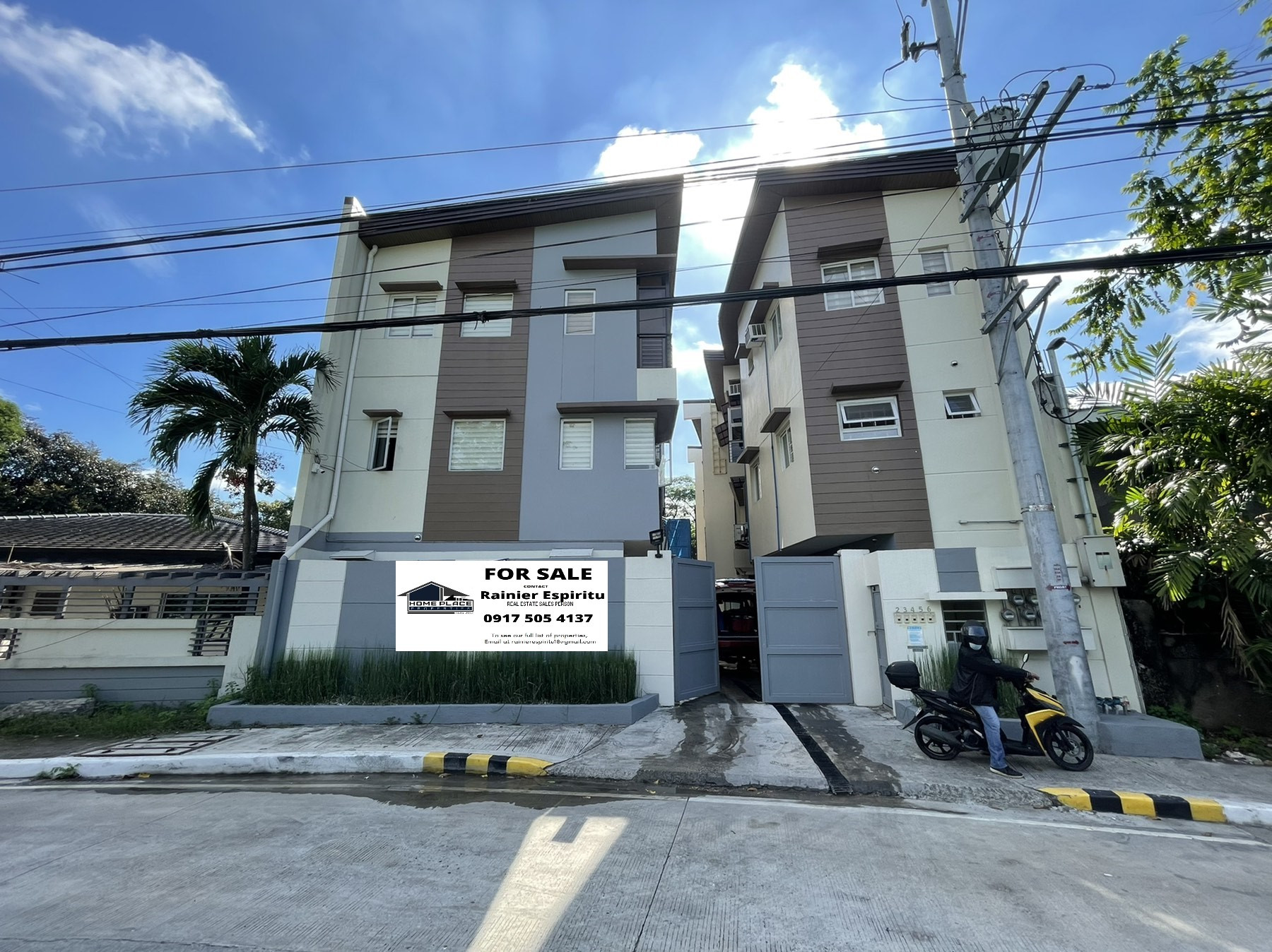 Elegant Brand New Townhouse for Sale in UP Village Quezon City photo 1