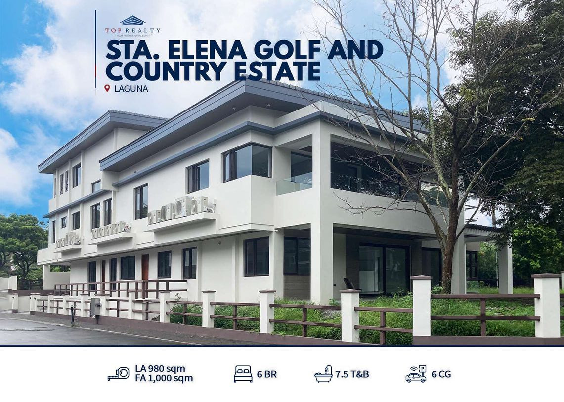 3-Storey Massive Modern Home for Sale in Sta. Elena Golf photo 1