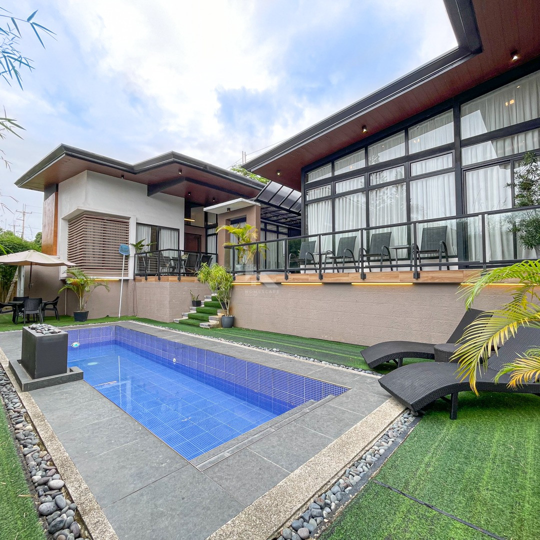 Elegant Modern Tropical Corner House and Lot For Sale photo 1