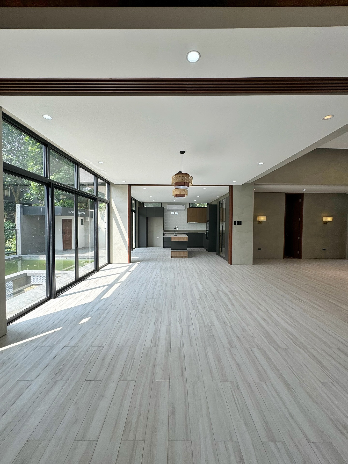 Modern  Massive Industrial House for Sale with Theatre Room and Swimming Pool photo 3