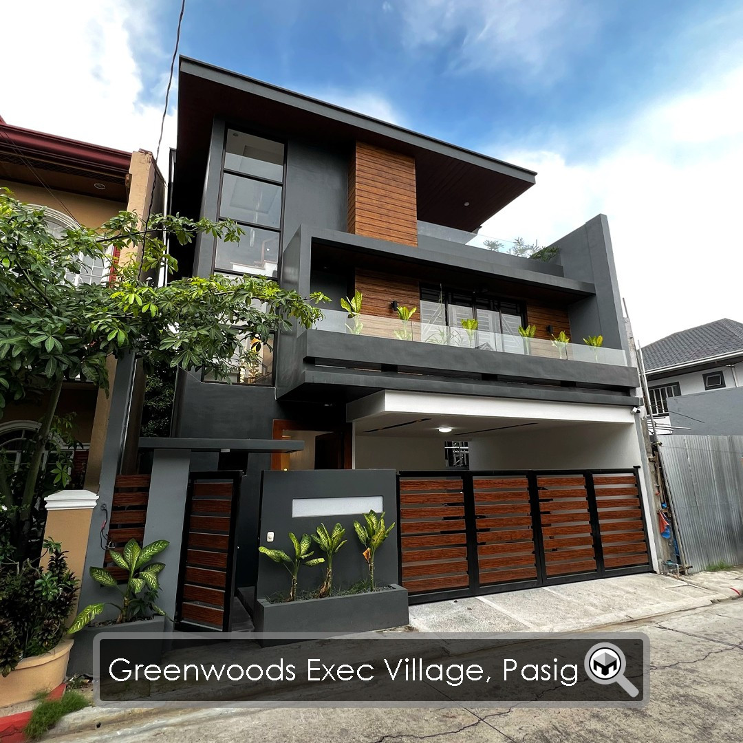 Appealing Black Modern House and Lot for Sale photo 1