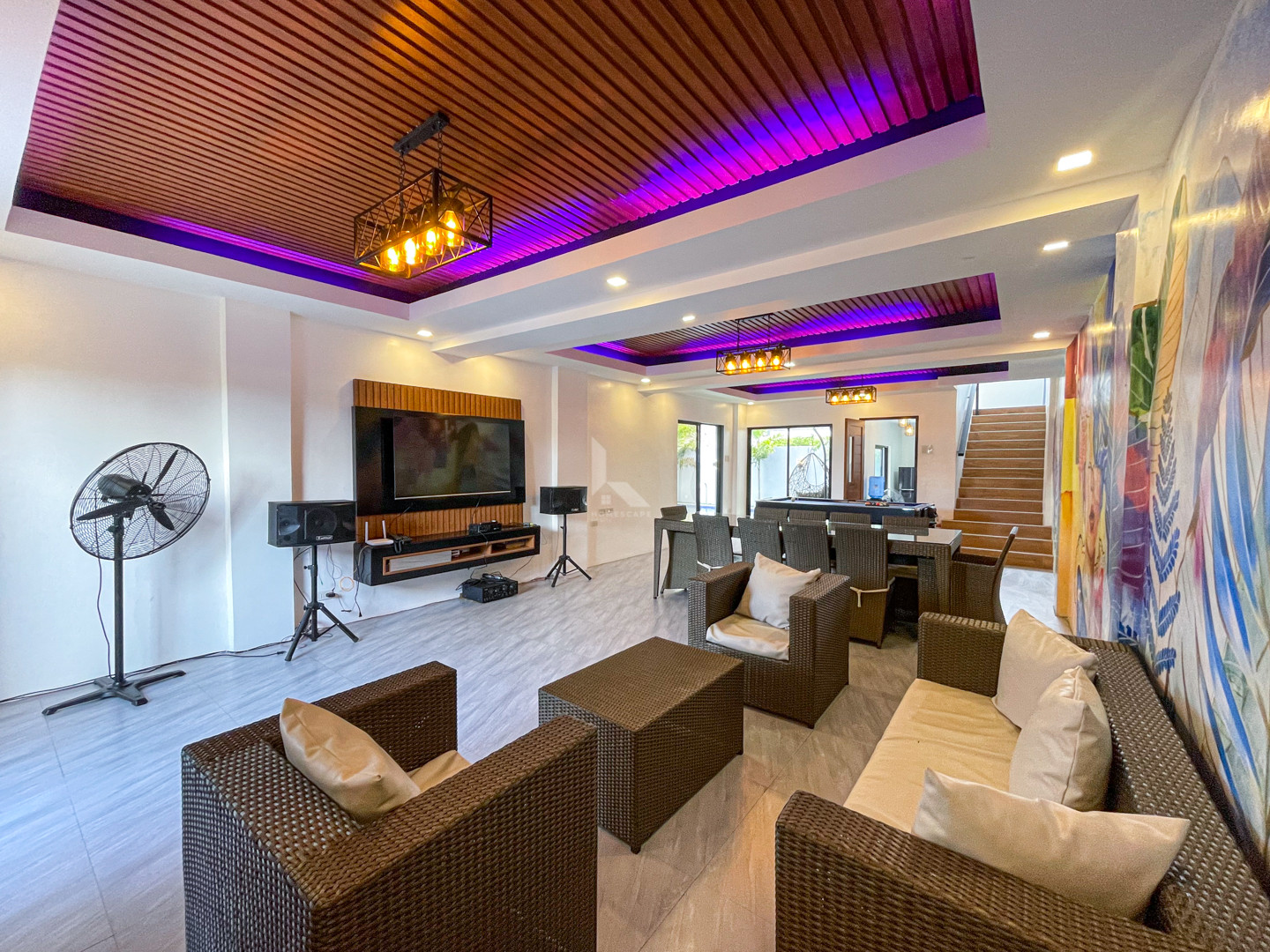Picturesque  Fully Furnished Modern Contemporary House and Lot For Sale photo 5
