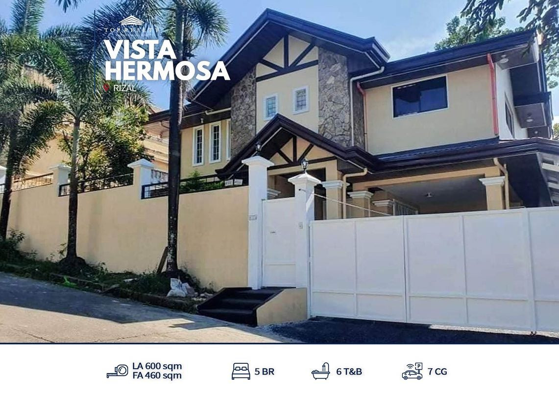 5br Semi-Furnished House and lot for sale in Vista Hermosa, Rizal! photo 2