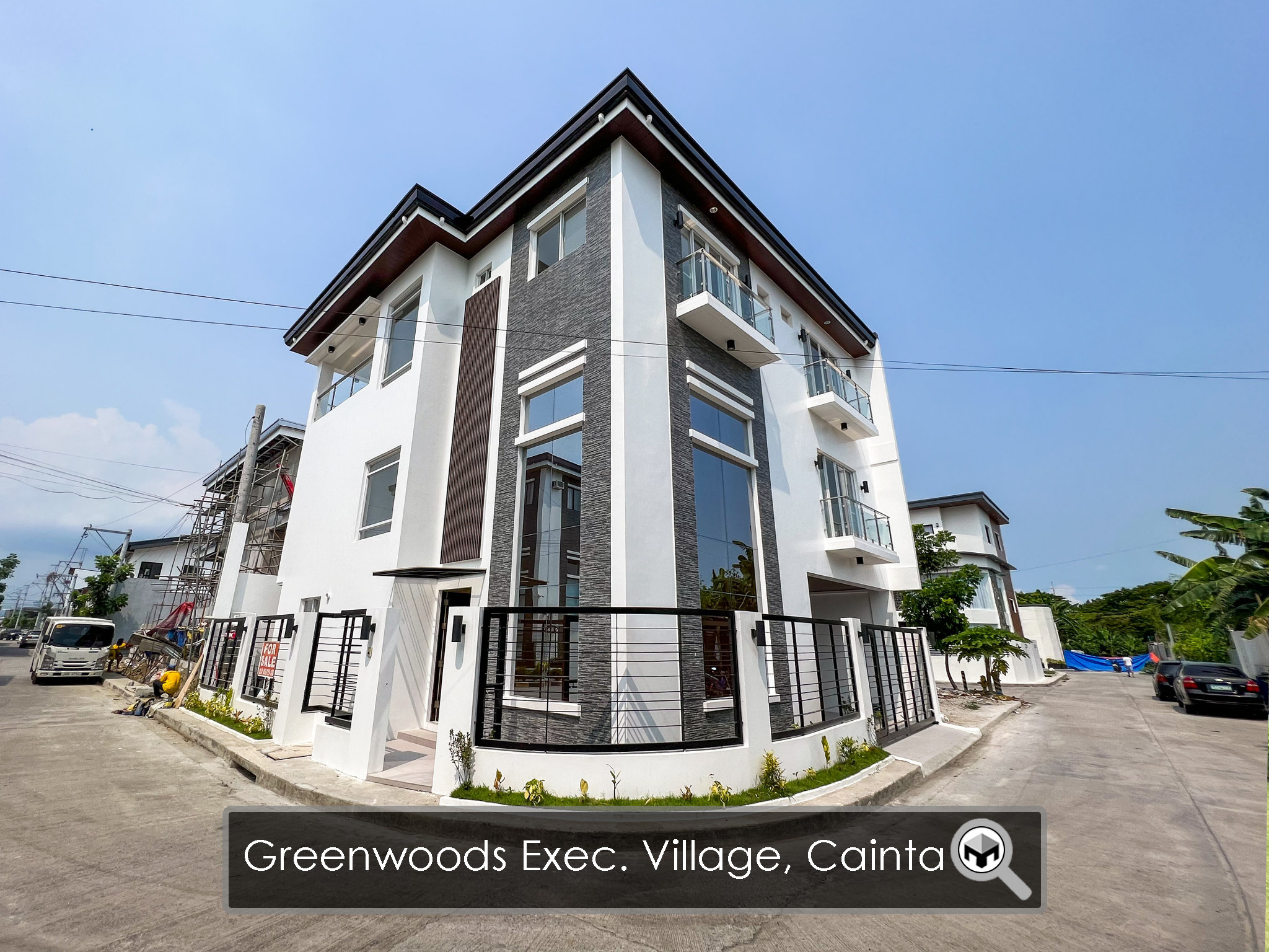 Elegant White House for Sale in Greenwoods Executive Village, Cainta photo 1