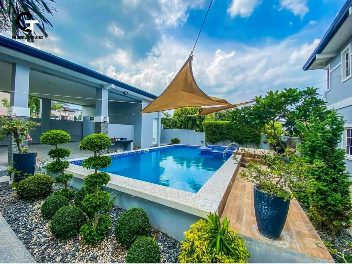 European theme 2 Storey House & Lot with swimming pool photo 2